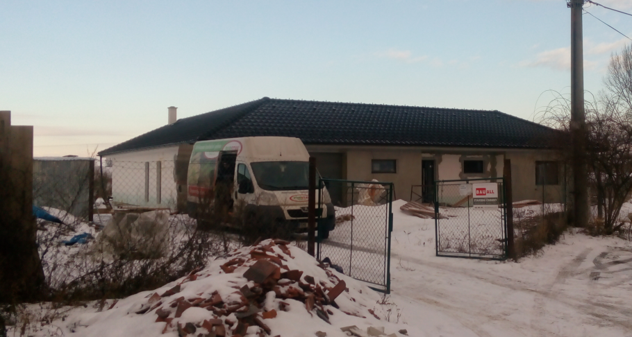 Zateplení stropu bungalovu v Dubňany